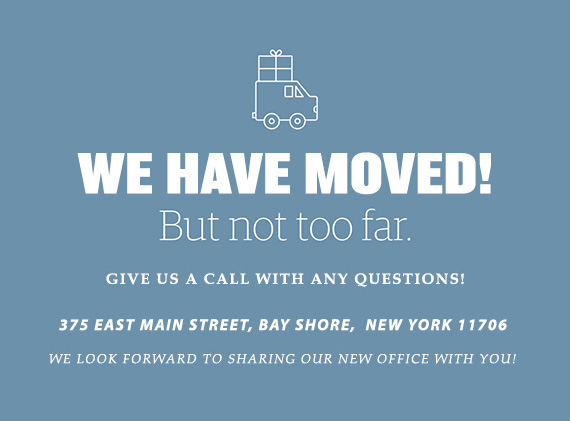 We're moving!